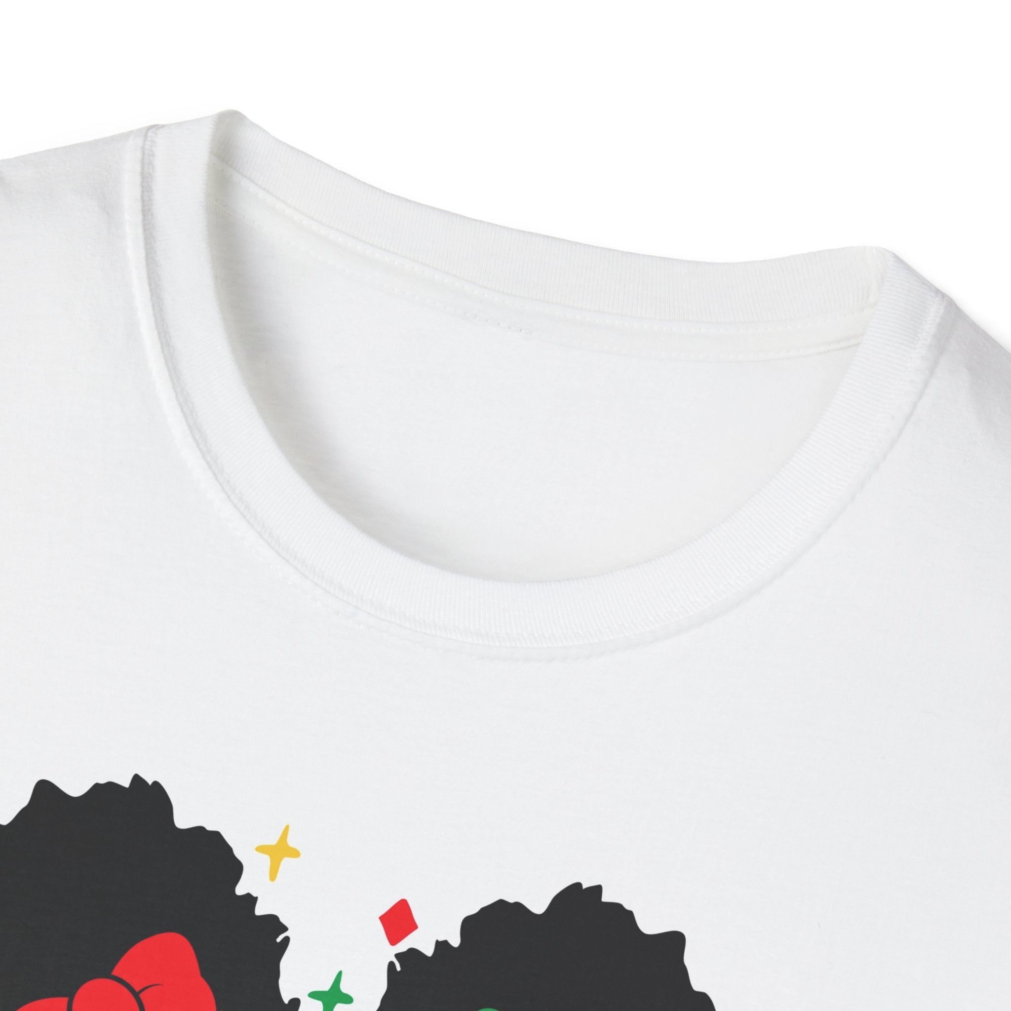 Juneteenth Roots Young Girl Illustration T-Shirt | Black History Tee
