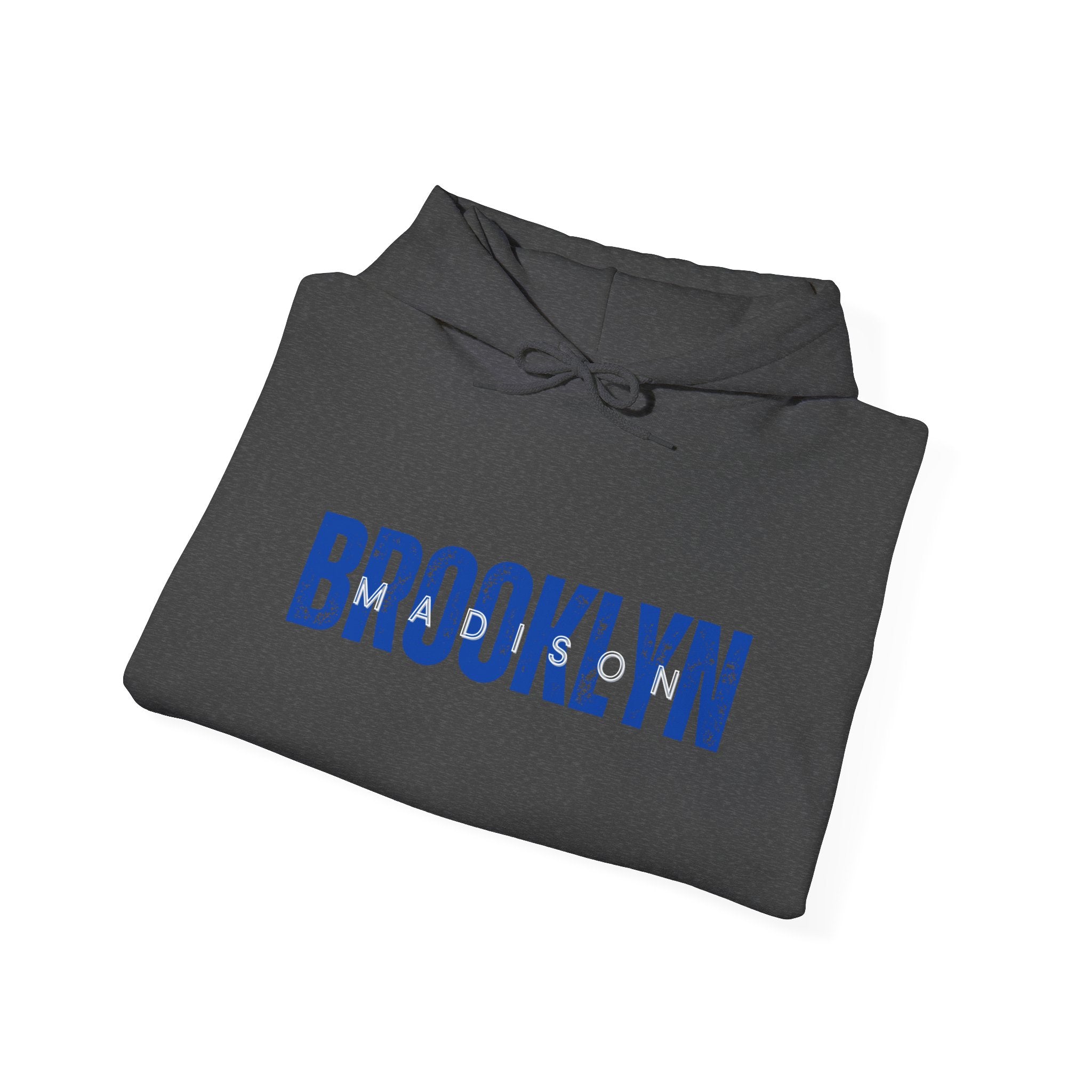 Brooklyn Madison Logo Hoodie | Branded Streetwear Sweatshirt