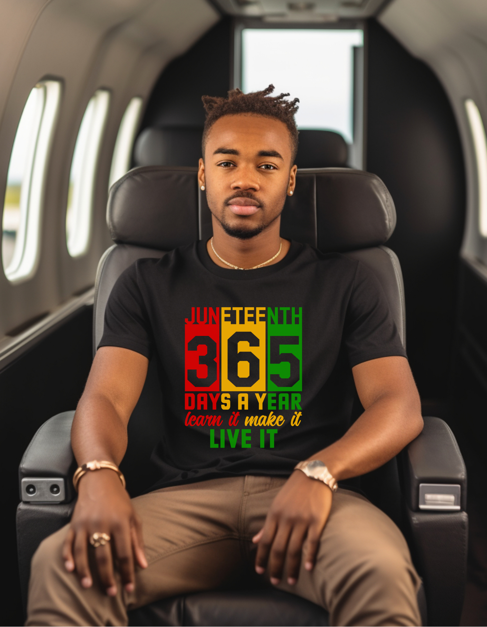 Celebrate Juneteenth 365 Days a Year T-Shirt | Juneteenth Pride