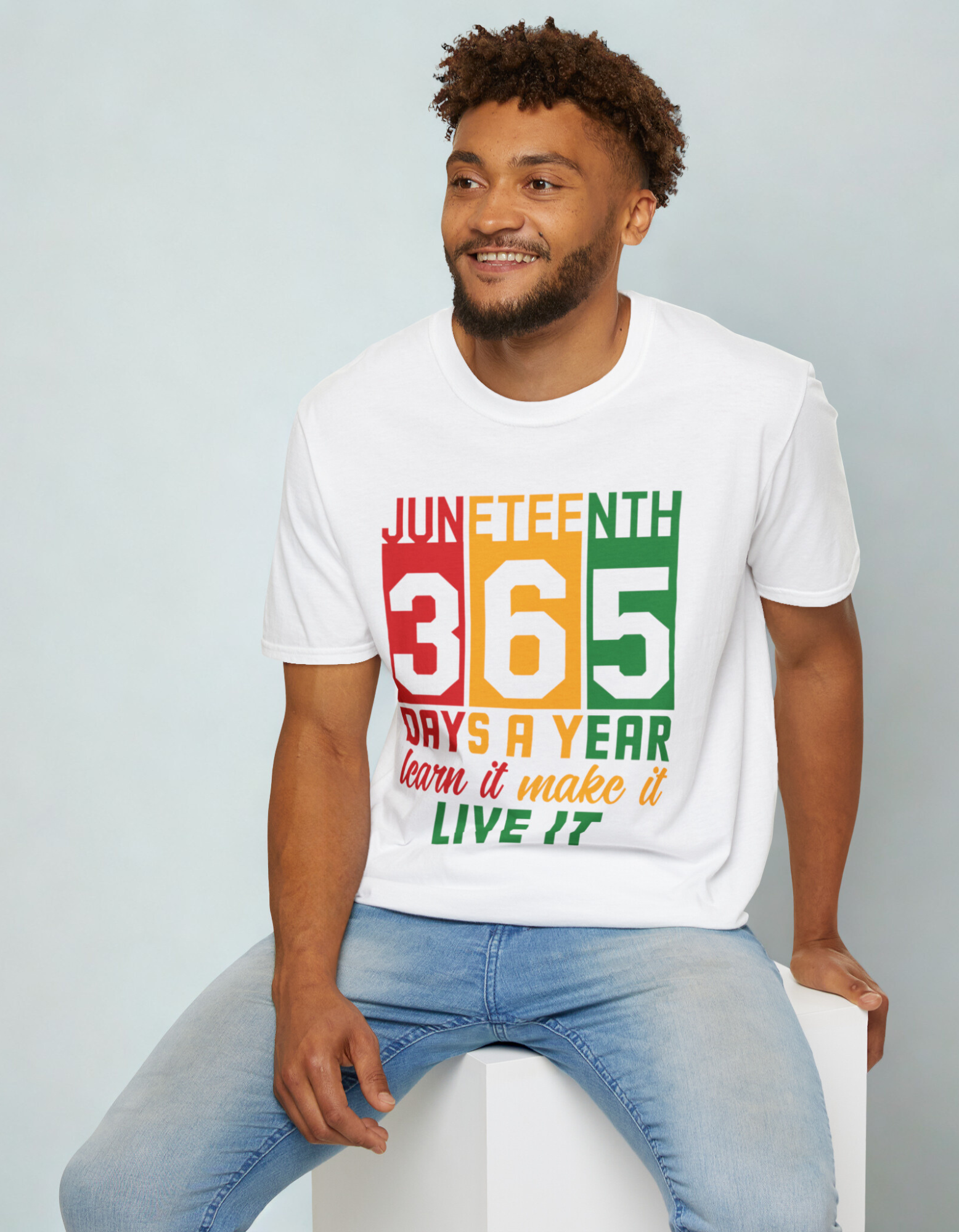 Celebrate Juneteenth 365 Days a Year T-Shirt | Juneteenth Pride