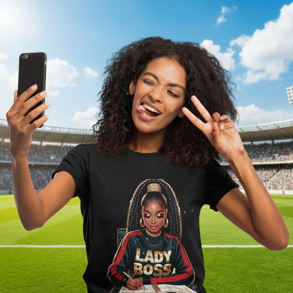 Lady Boss T-Shirt — Bold Statement Tee for Women Leaders