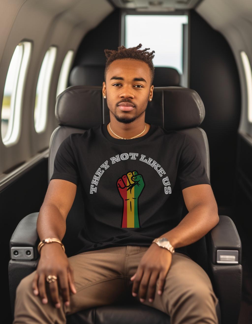 They Not Like Us Afrocentric T-Shirt