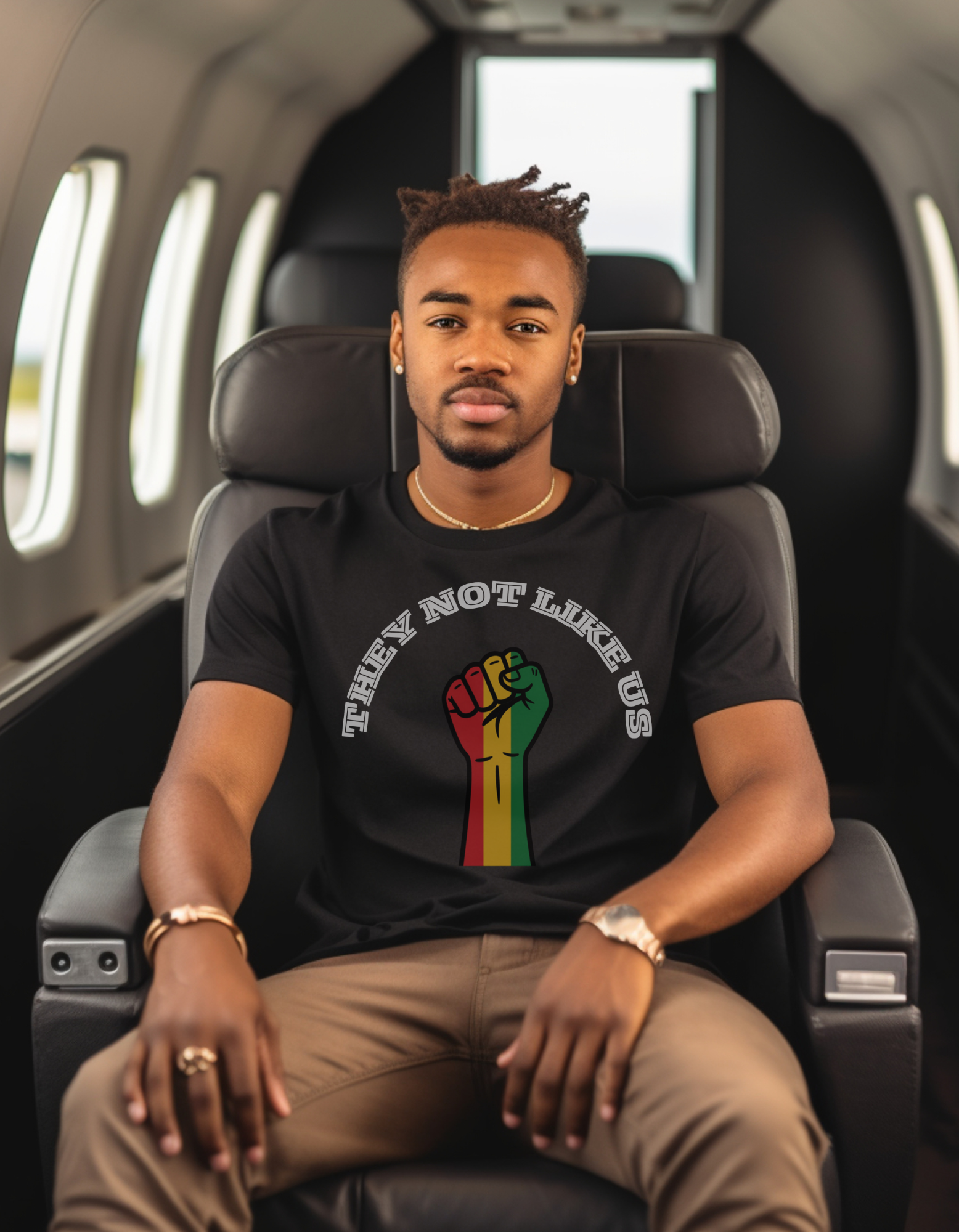 They Not Like Us Afrocentric T-Shirt