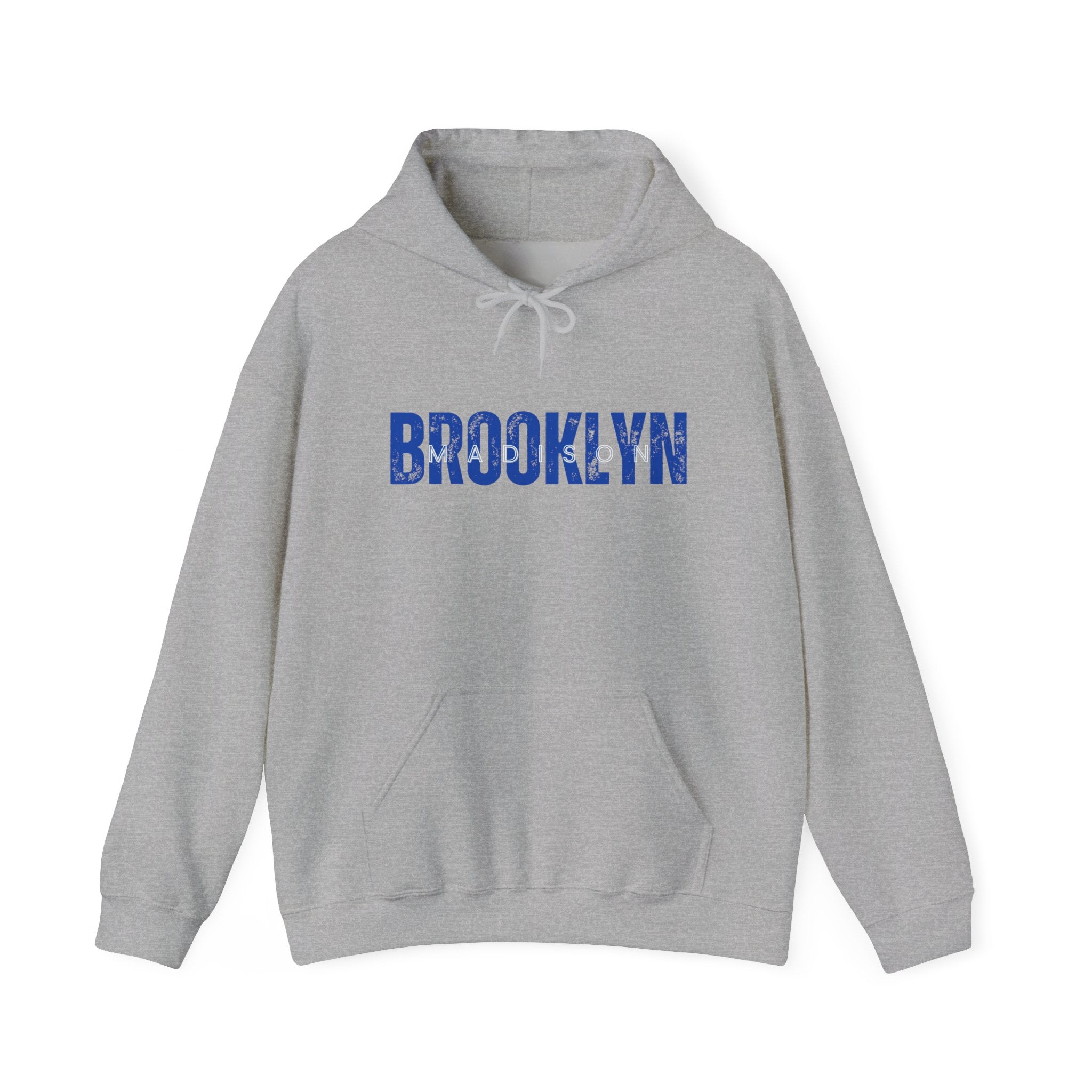 Brooklyn Madison Logo Hoodie | Branded Streetwear Sweatshirt