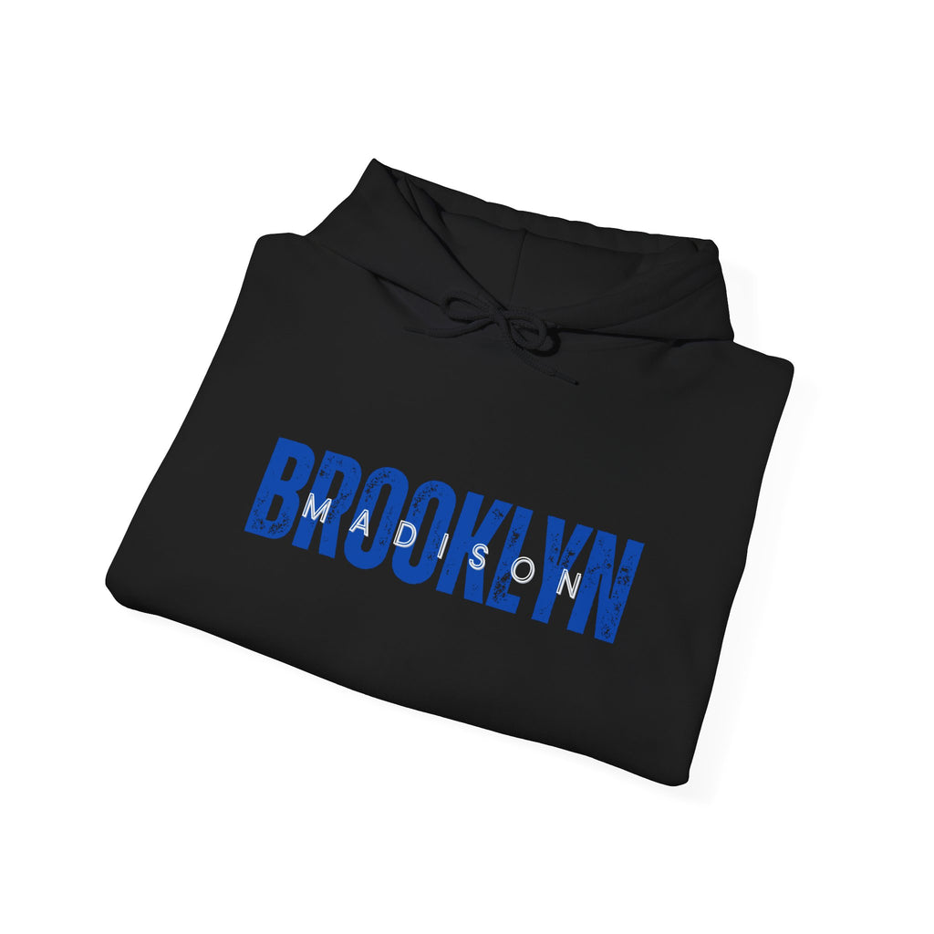 Brooklyn Madison Logo Hoodie | Branded Streetwear Sweatshirt