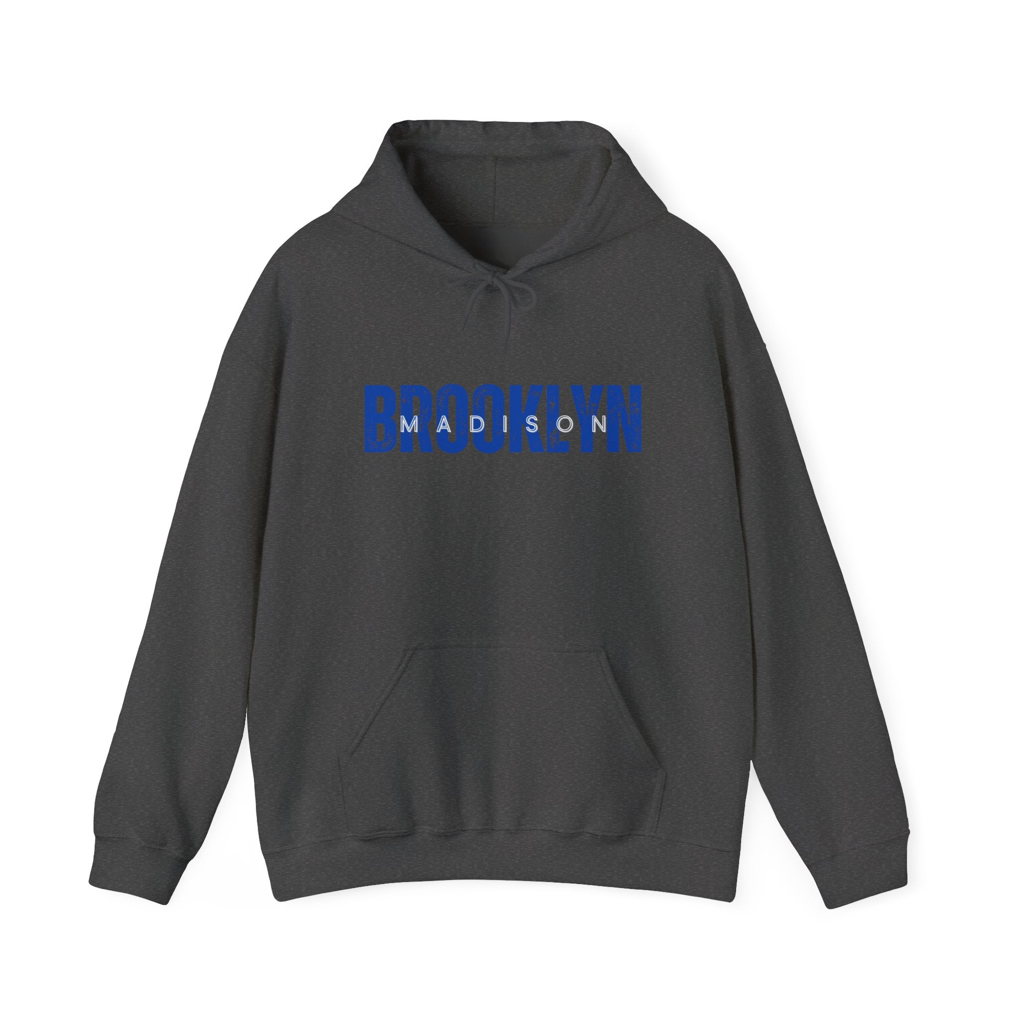 Brooklyn Madison Logo Hoodie - Branded Streetwear Sweatshirt