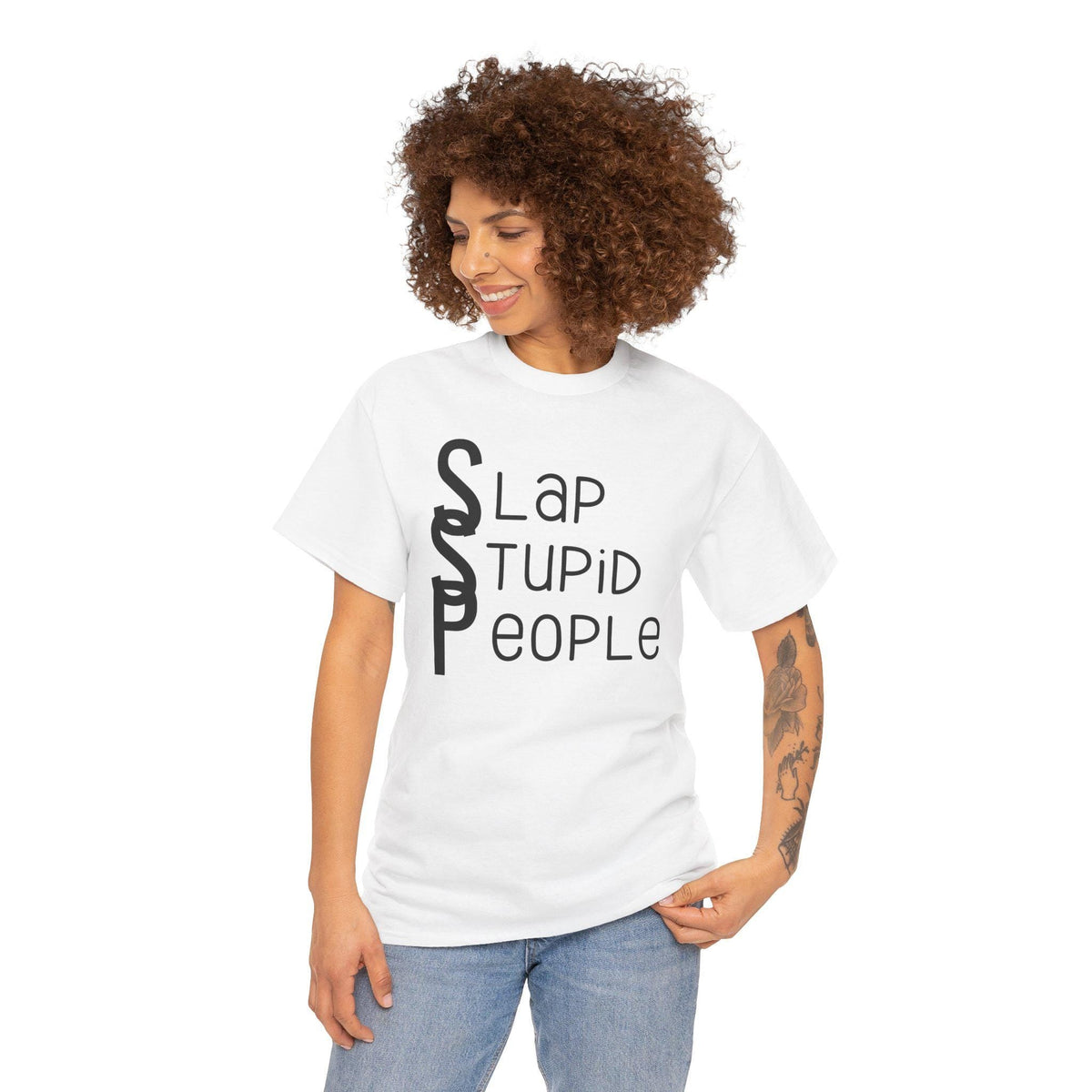 Humorous t-shirt sure to get a laugh made with quality material