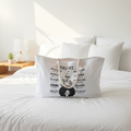 Oversized tote on bed